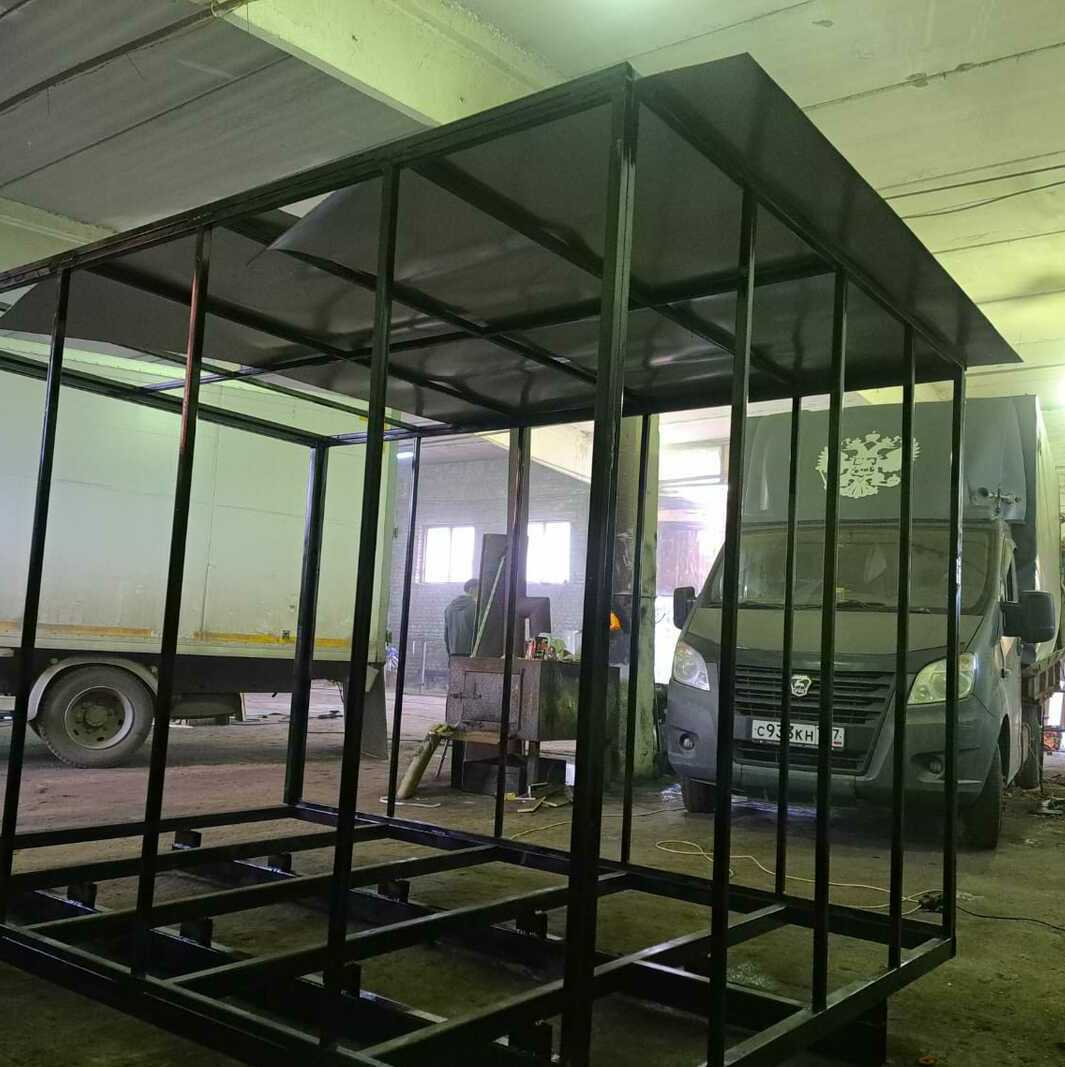 Изготовление каркасов под тент Каркас под тент